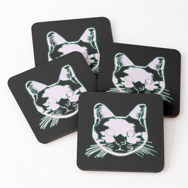 Item preview, Neon cat designed and sold by Sweet Bee's.