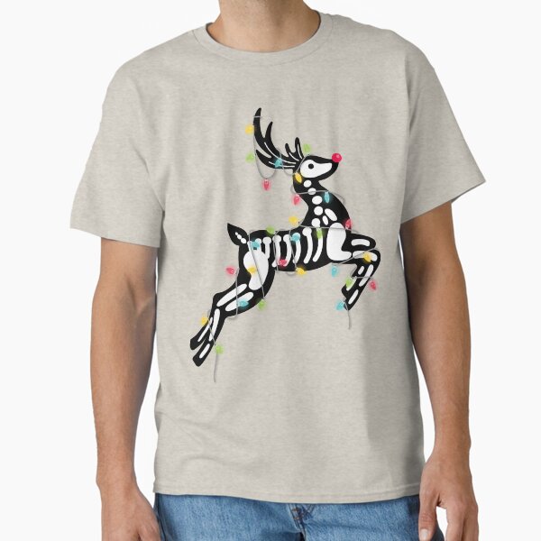 Item preview, Skeleton Reindeer, Spooky Christmas, Xmas designed and sold by tugbacetintas.