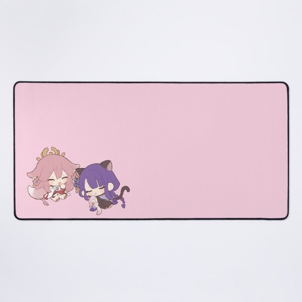 Item preview, Raiden Yae Miko Sleep Chibi Kawaii Genshin Impact designed and sold by Sara2806.