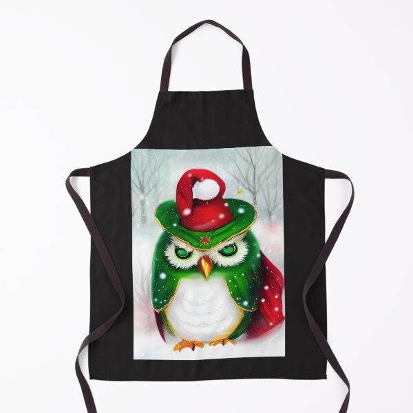 Item preview, LUNA THE OWL LOVES HER CHRISTMAS HAT designed and sold by sailorsam1805.