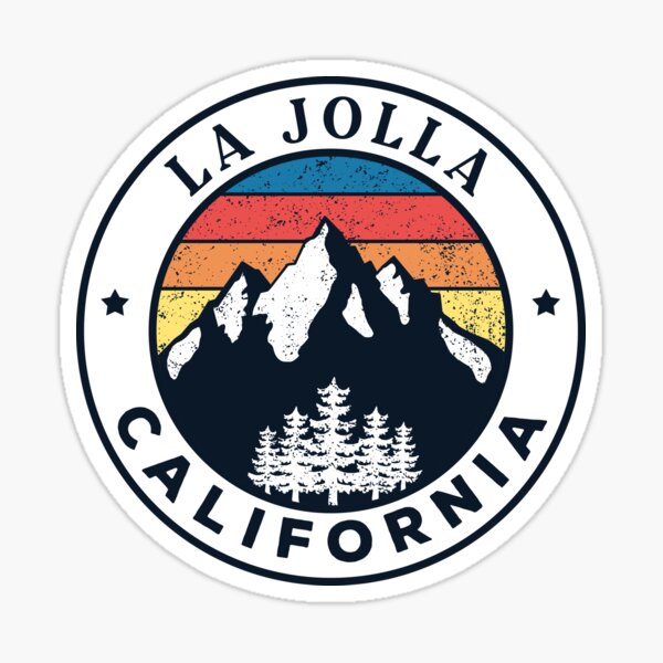 Aperçu de l'œuvre La Jolla Californie créée et vendue par Road-tees.