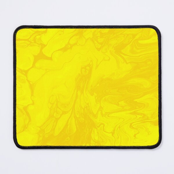 Aperçu de l'œuvre Vivid Yellow Palette 6 Marble Fluid Art créée et vendue par Janzay.