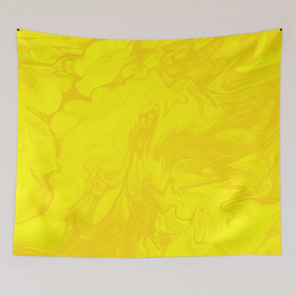 Item preview, Vivid Yellow Palette 6 Marble Fluid  Art  designed and sold by Janzay.