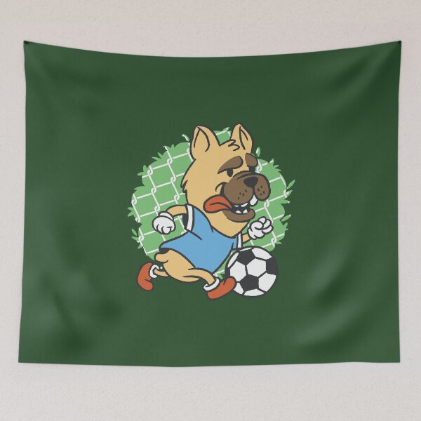 Item preview, soccer dog designed and sold by DerSenat.