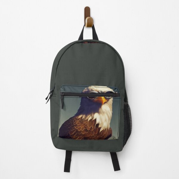 Item preview, Cyberpunk Pirate Bald Eagle designed and sold by MimozaStudio.