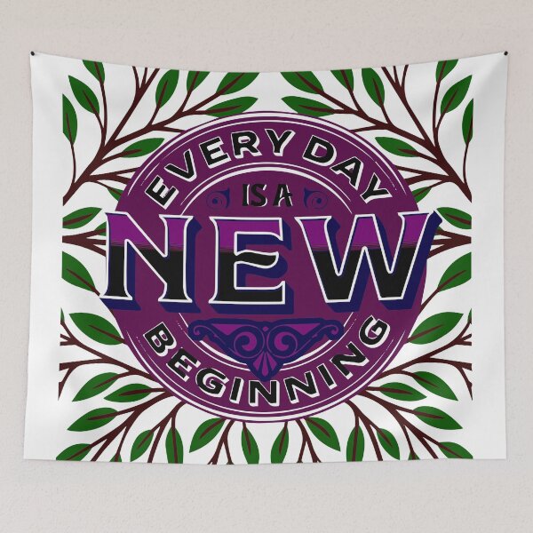 Item preview, Everyday is a new beginning designed and sold by Right-Fit27.