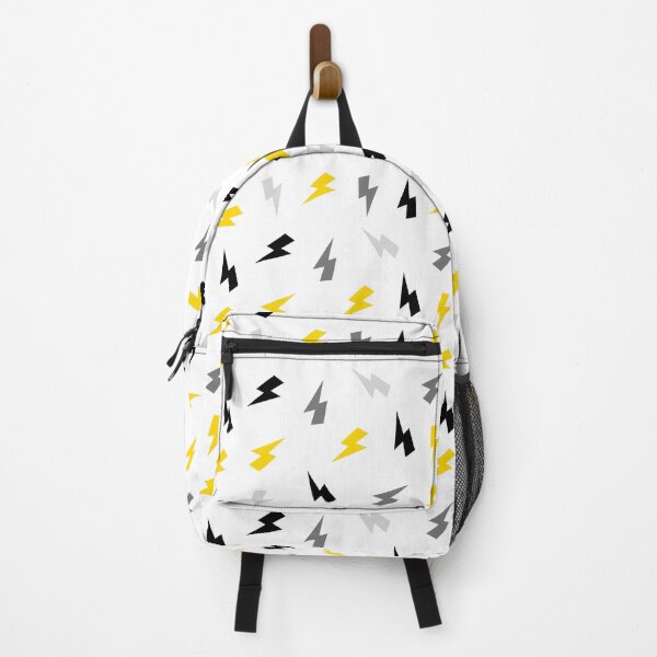 Item preview, Yellow, Grey and Black Lightning, Thunder Bolts Pattern designed and sold by OneThreeSix.