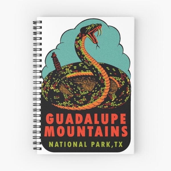 Item preview, Guadalupe Mountains National Park Vintage Travel Decal designed and sold by hilda74.