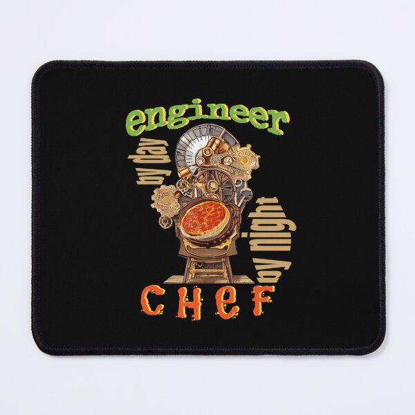Item preview, By Day Engineer Chef By Night designed and sold by GrumpyFella.