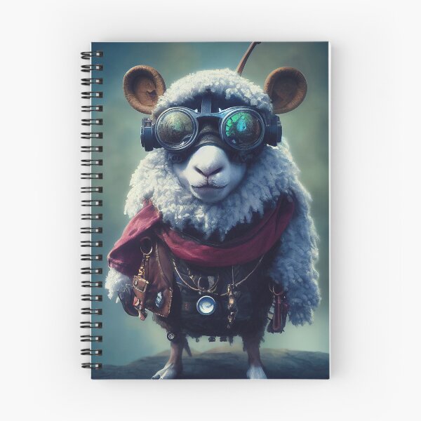 Item preview, Cyberpunk Sheep Anthropomorphic Character designed and sold by MimozaStudio.