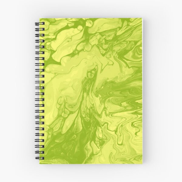 Artikelvorschau, Vivid Yellow Palette 9 Marble Fluid  Art  entworfen und verkauft von Janzay.