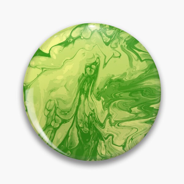 Artikelvorschau, Vivid Green Palette 2 Marble Fluid  Art  entworfen und verkauft von Janzay.