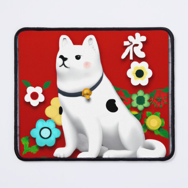 Item preview, Cute Japaneses Dog Pose designed and sold by rajaindra.