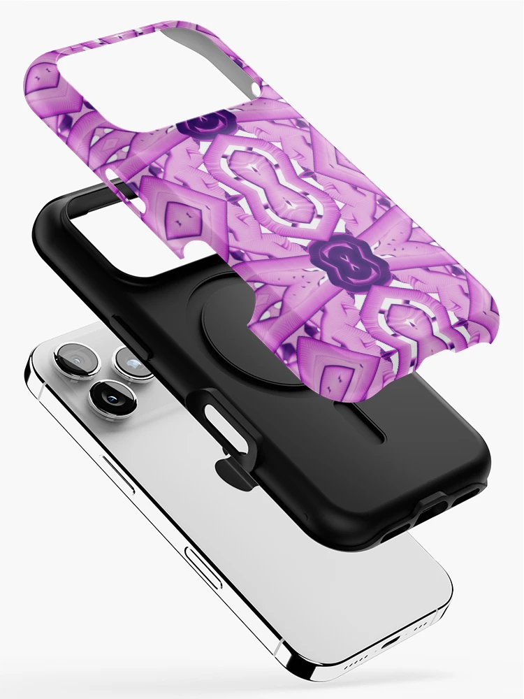 Thumbnail 2 of 4, iPhone Case, Violet pattern art designed and sold by Work of art Shop.