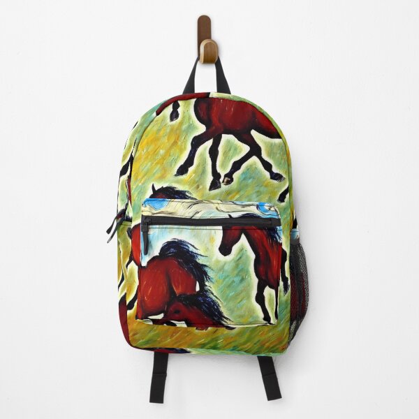 Item preview, horses running in a field designed and sold by David-Howells.