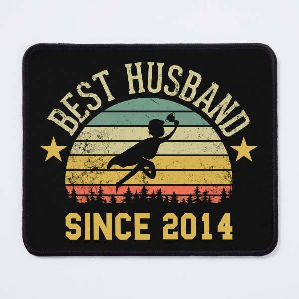 Item preview, Best Husband Since 2014,Anniversary Gift Essential designed and sold by sweary12.