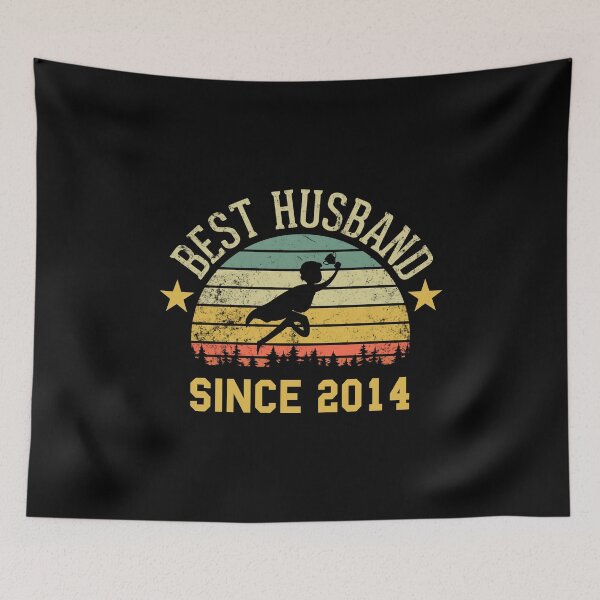 Item preview, Best Husband Since 2014,Anniversary Gift Essential designed and sold by sweary12.