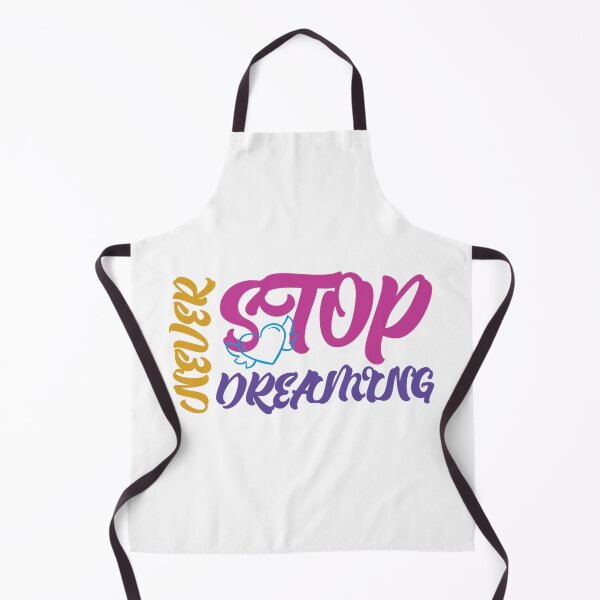 Item preview, Never stop dreaming artistic motivation design with colors designed and sold by Fareslid ⭐⭐⭐⭐⭐.