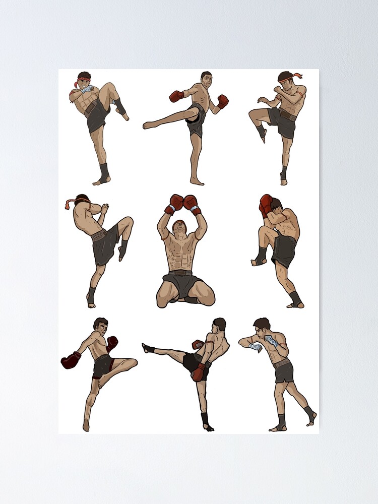 Kickboxer Posing Ring Image & Photo (Free Trial) | Bigstock