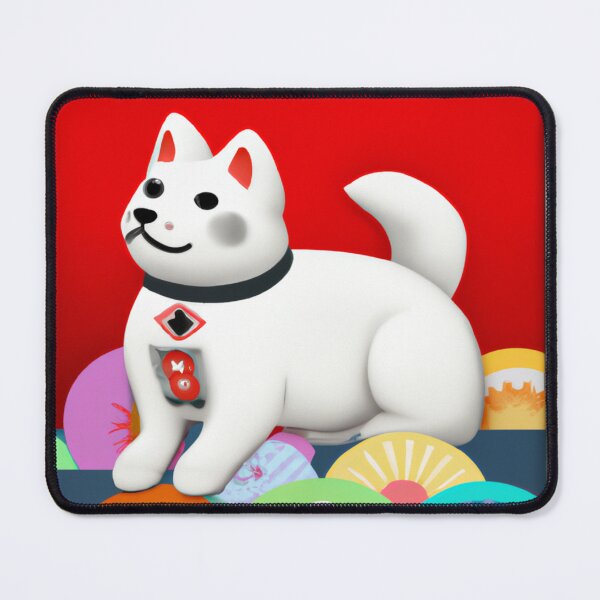 Item preview, Cute Japanese Dog Pose designed and sold by rajaindra.