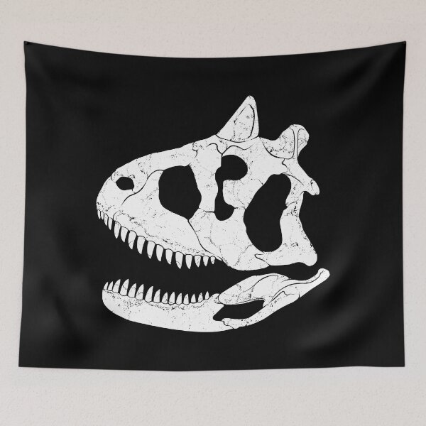 Item preview, Carnotaurus fossil skull designed and sold by NicGrayGraphic.
