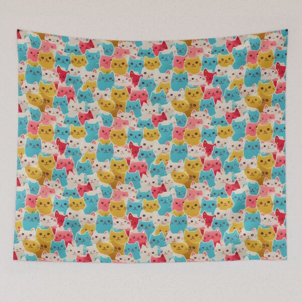 Item preview, Cute Cats Texture 2.0 designed and sold by TextureFactory.