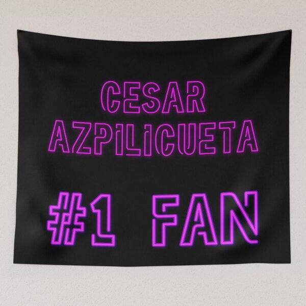 Item preview, Cesar Azpilicueta - #1 fan designed and sold by 2Girls1Shirt.