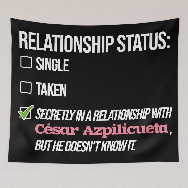 Item preview, César Azpilicueta - Relationship designed and sold by 2Girls1Shirt.