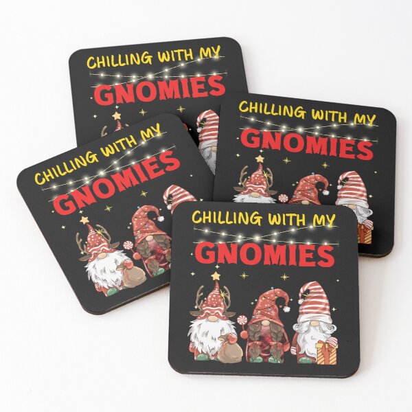Item preview, Chillin with my gnomies matching family christmas gnome | Merry Christmas Funny Gnome greetings | Gifts for Christmas and Gnome Lovers designed and sold by ThanksVibe.