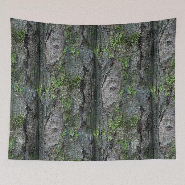 Item preview, Beech trunk with lichen designed and sold by AdioraStore.