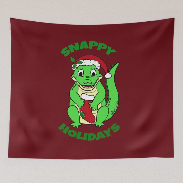 Item preview, Lil' Christmas Gator designed and sold by sharkbait83.