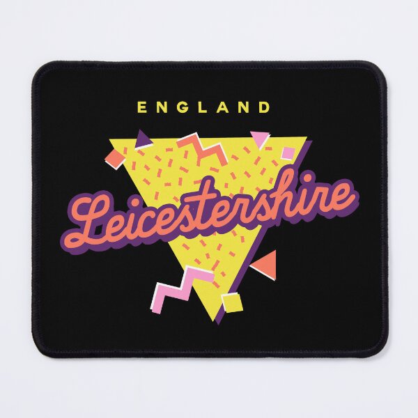 Item preview, Retro 90s Pop 'Leicestershire' Vintage England designed and sold by dinosareforever.