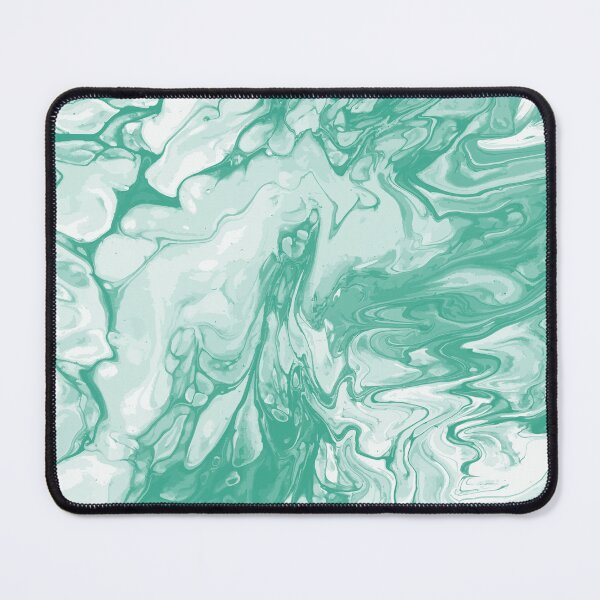 Artikelvorschau, Vivid Green Palette 13 Marble Fluid Art entworfen und verkauft von Janzay.