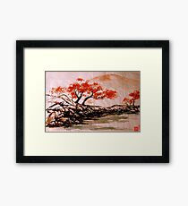 Autumn Water Framed Print