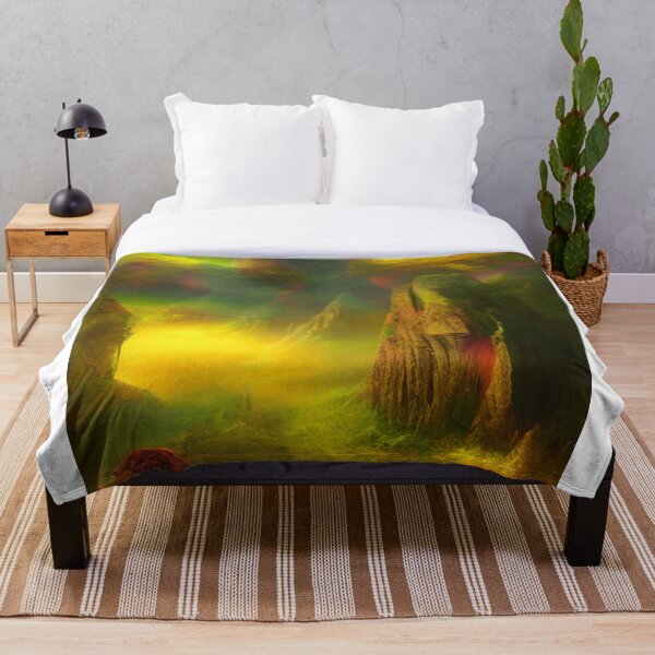Item preview, Yellow Nature With Mountains designed and sold by VitalDesigner.