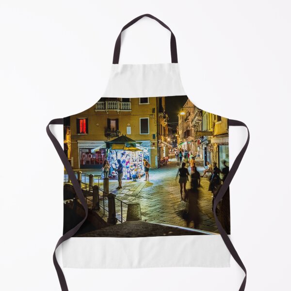 Item preview, Venice street at night designed and sold by Roy K Hills.
