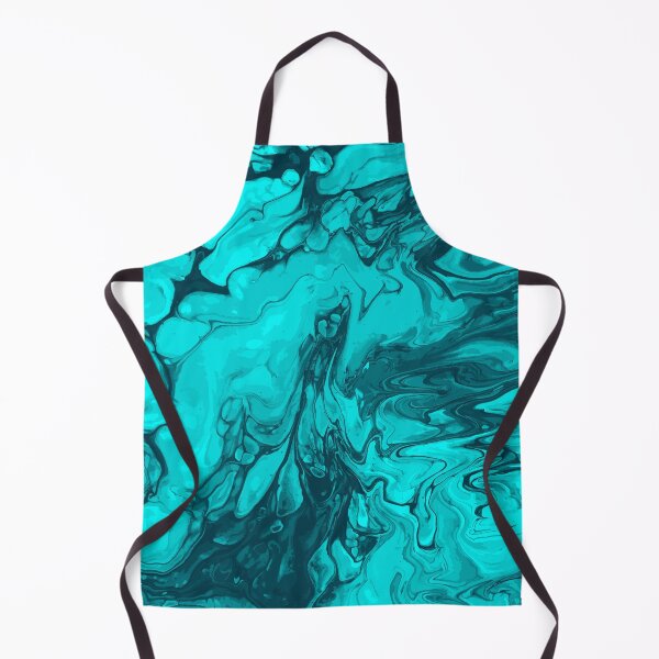 Item preview, Vivid Blue Palette 1 Marble Fluid Art designed and sold by Janzay.