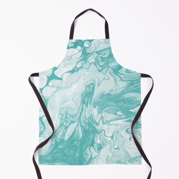 Aperçu de l'œuvre Vivid Blue Palette 2 Marble Fluid  Art  créée et vendue par Janzay.