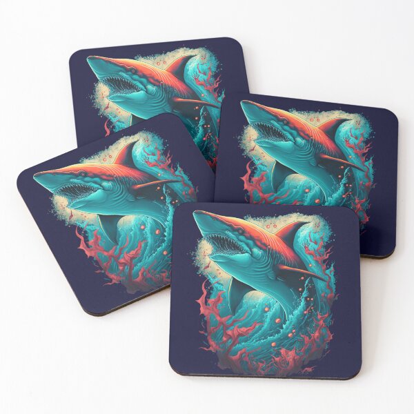 Item preview, Shark Attack designed and sold by Ajolan.