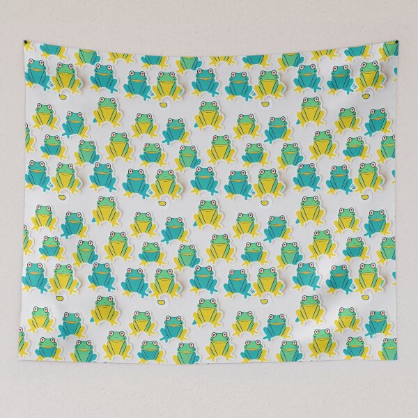 Item preview, Cute Frogs Texture designed and sold by TextureFactory.