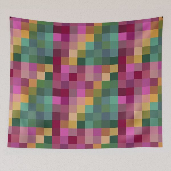 Item preview, Multicolor checkered pattern. designed and sold by marinaklykva.