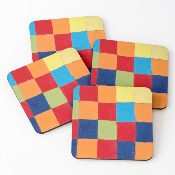 Aperçu de l'œuvre Nuancier Qu 1 par Paul Klee - Grands Arts créée et vendue par InHerits.