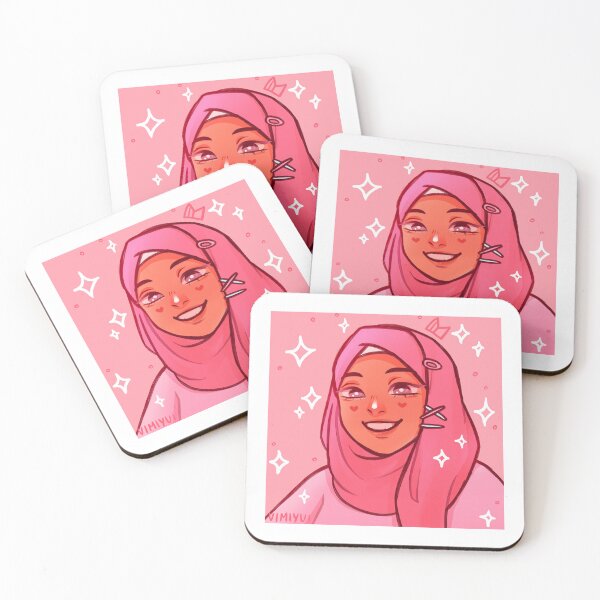 Item preview, Pink Hijabi designed and sold by vimiyui.
