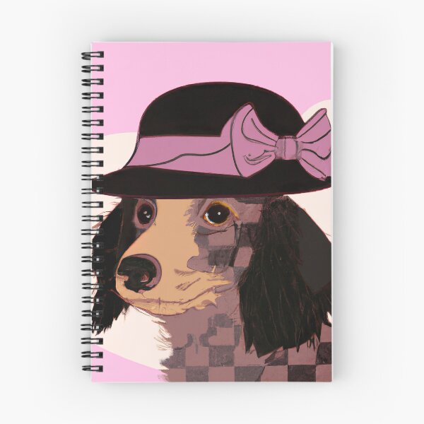 Item preview, Hetty wears a hat designed and sold by PinkCampion.