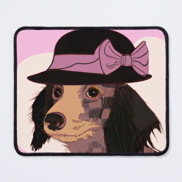 Item preview, Hetty wears a hat designed and sold by PinkCampion.