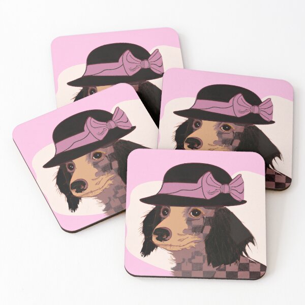 Item preview, Hetty wears a hat designed and sold by PinkCampion.