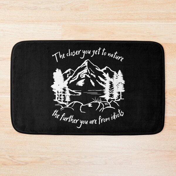 Item preview, Mountain Heartbeat, Hiking, Camping, Nature, Funny Hiking Quote designed and sold by claudiasartwork.
