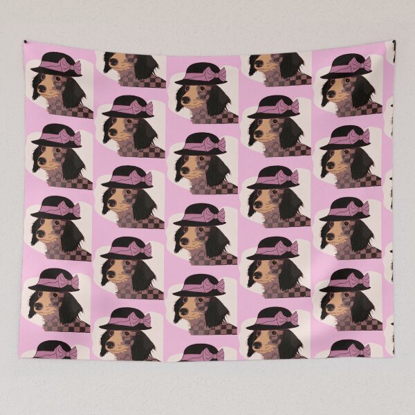 Item preview, Hetty wears a hat designed and sold by PinkCampion.
