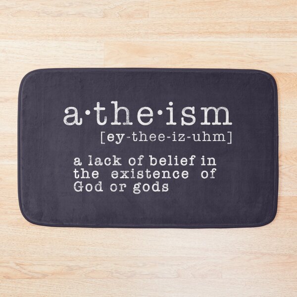 Item preview, Atheism Definition - Distressed Look designed and sold by politicalamity.
