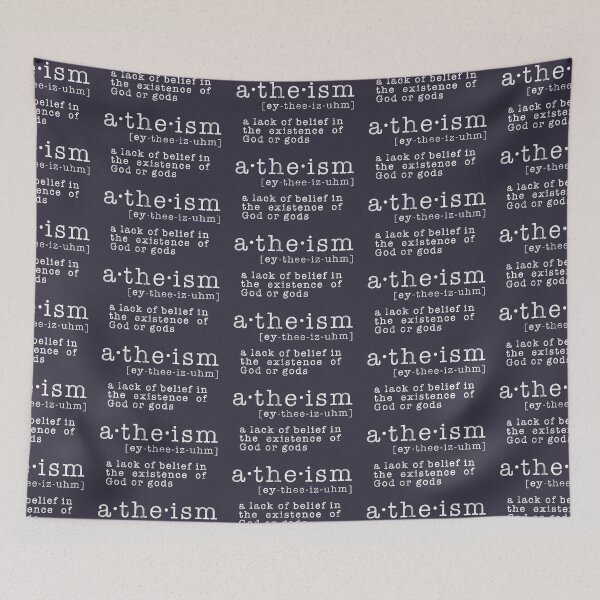 Item preview, Atheism Definition - Distressed Look designed and sold by politicalamity.